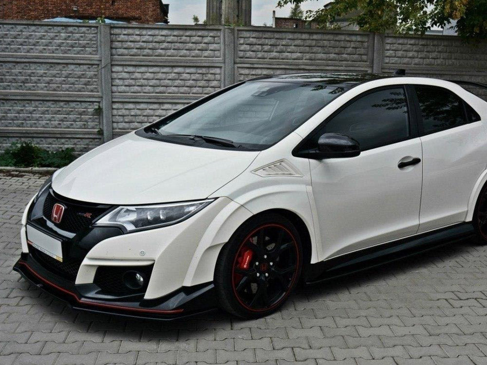 Maxton Design Front Splitter V.1 Honda Civic IX Type R
