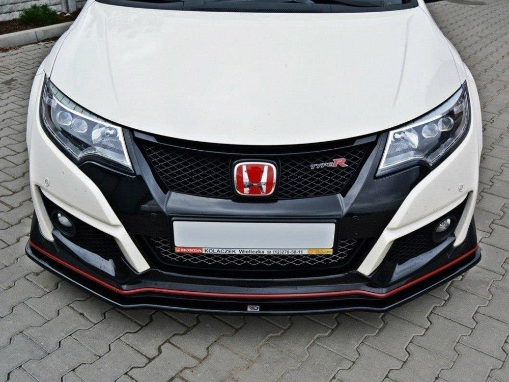 Maxton Design Front Splitter V.1 Honda Civic IX Type R