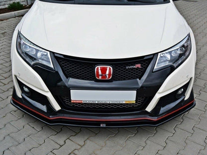 Maxton Design Front Splitter V.1 Honda Civic IX Type R