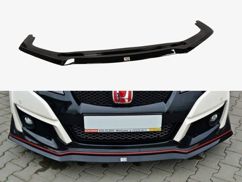 Maxton Design Front Splitter V.2 Honda Civic IX Type R