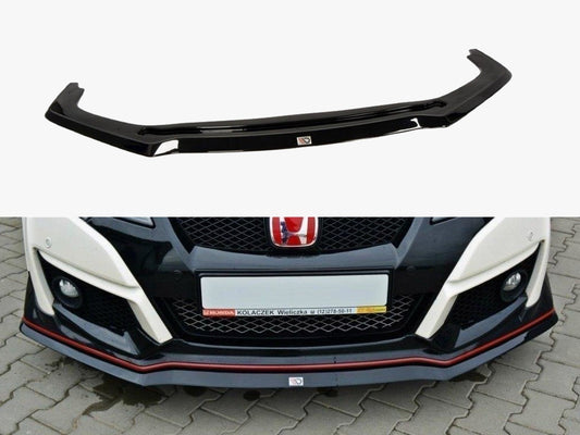 Maxton Design Front Splitter V.2 Honda Civic IX Type R