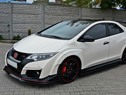 Maxton Design Front Splitter V.2 Honda Civic IX Type R