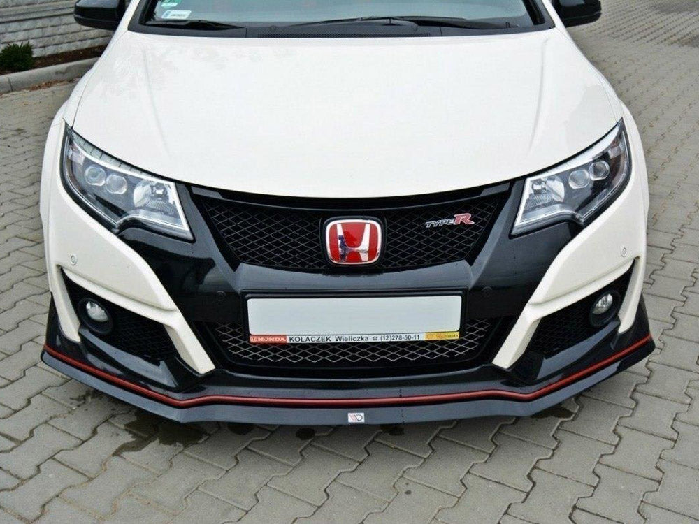 Maxton Design Front Splitter V.2 Honda Civic IX Type R