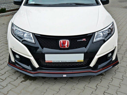 Maxton Design Front Splitter V.2 Honda Civic IX Type R