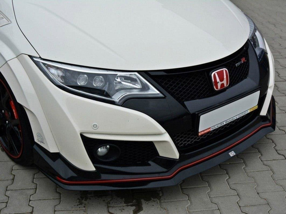 Maxton Design Front Splitter V.2 Honda Civic IX Type R