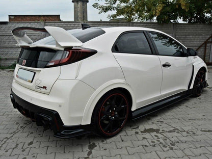 Maxton Design Rear Side Splitters Honda Civic IX Type R
