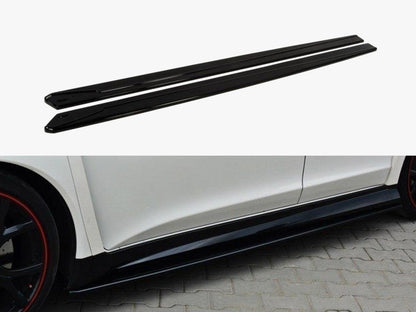 Maxton Design Side Skirts Diffusers Honda Civic IX Type R (2015-2017) - Textured