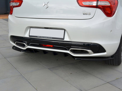 Maxton Design Rear Side Splitters Citroen DS5 - Carbon Look