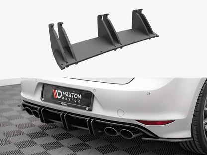 Maxton Design Street PRO Rear Diffuser VW Golf R MK7 (2013-2016)