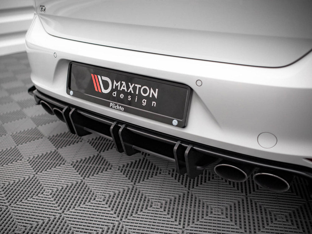 Maxton Design Street PRO Rear Diffuser VW Golf R MK7 (2013-2016)