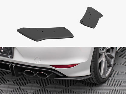 Maxton Design Street PRO Rear Side Splitters VW Golf R Mk7