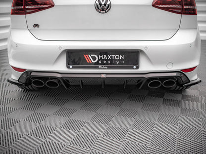 Maxton Design Rear Side Splitters V.4 VW Golf R Mk7