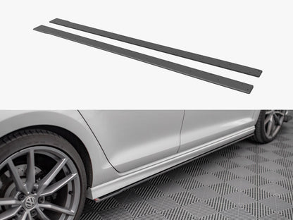 Maxton Design Street PRO Side Skirts Diffusers VW Golf R Mk7