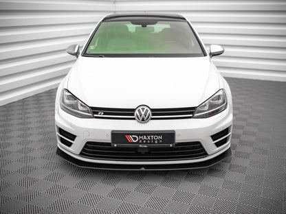 Maxton Design Street PRO Front Splitter V.2 VW Golf R Mk7