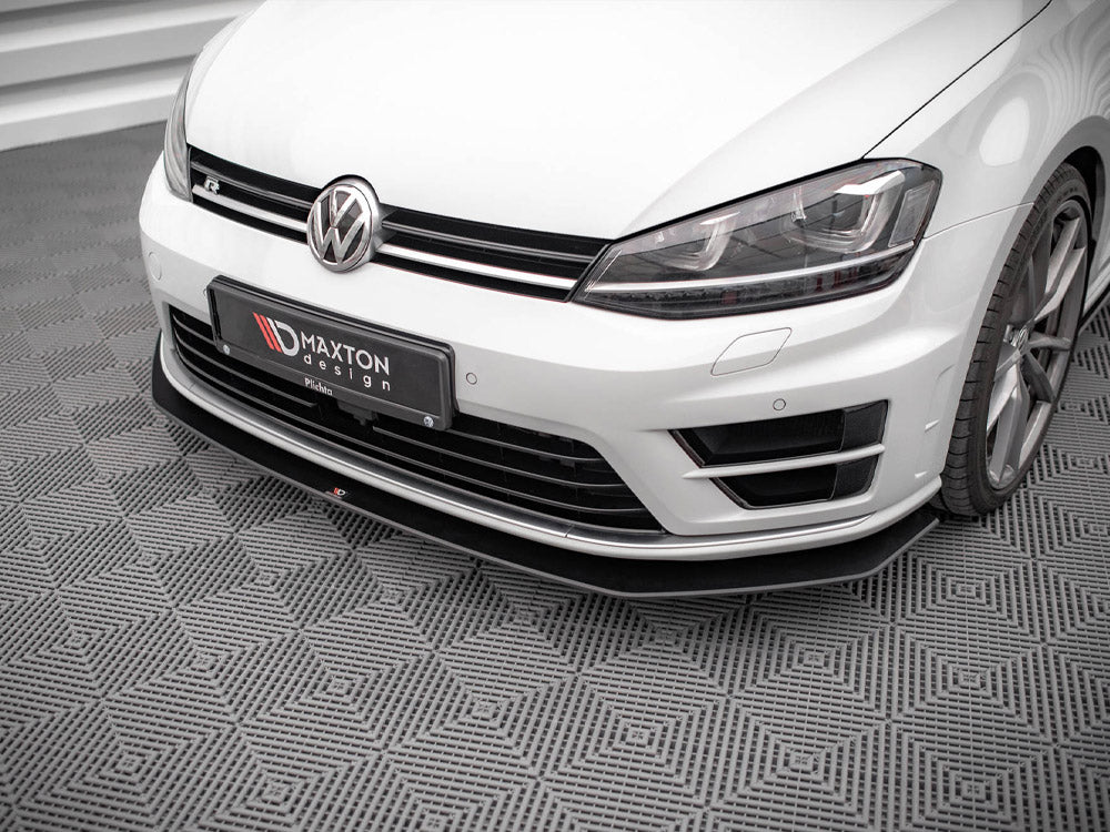Maxton Design Street PRO Front Splitter V.2 VW Golf R Mk7