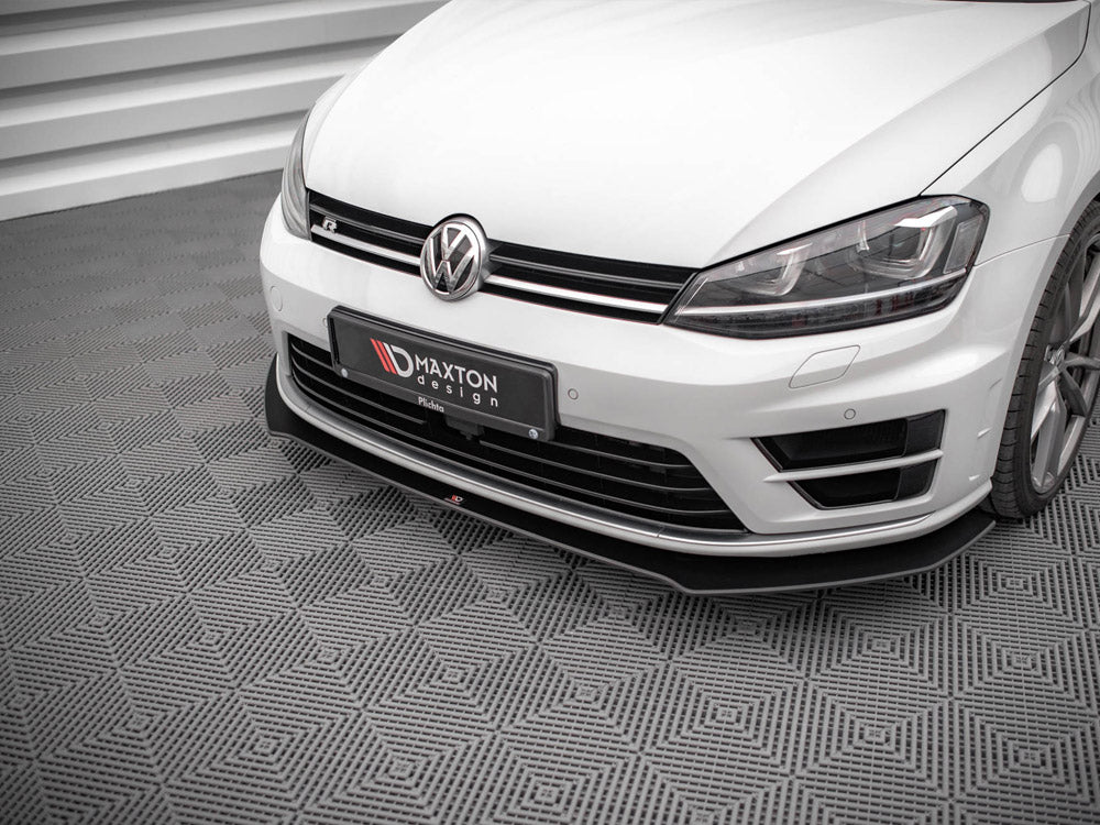 Maxton Design Street PRO Front Splitter V.1 VW Golf R Mk7