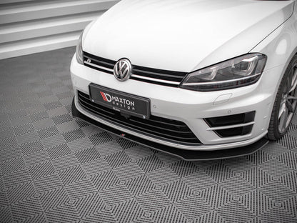 Maxton Design Street PRO Front Splitter V.1 VW Golf R Mk7