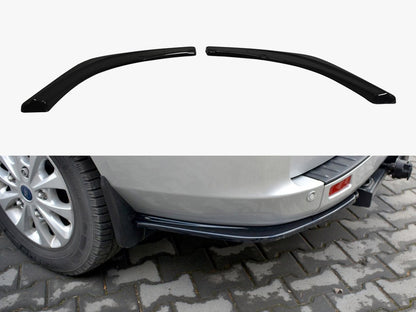 Maxton Design Rear Side Splitters Ford Transit Custom Mk1 Facelift