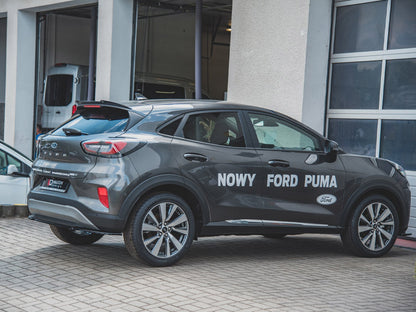 Maxton Design Central Rear Splitter Ford Puma Mk1 - Textured