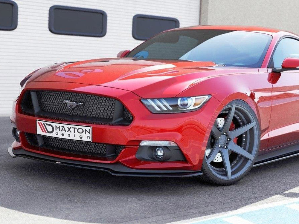 Maxton Design Front Splitter V.1 Ford Mustang Mk6 (2014-17)