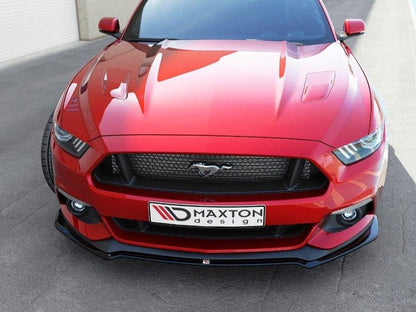 Maxton Design Front Splitter V.1 Ford Mustang Mk6 (2014-17)
