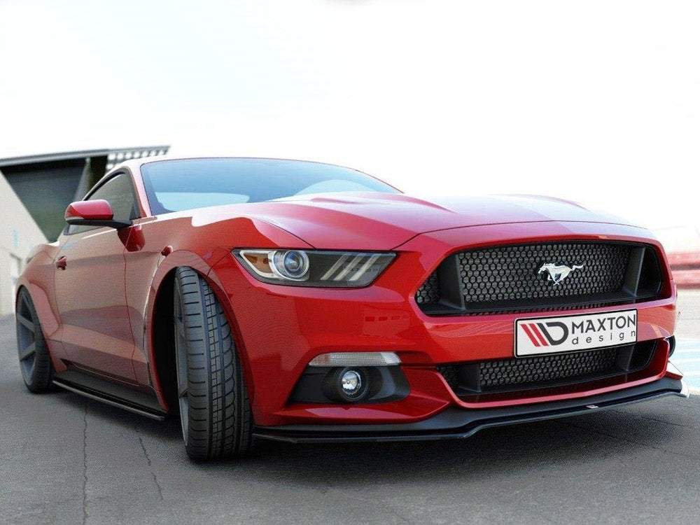 Maxton Design Front Splitter V.1 Ford Mustang Mk6 (2014-17)
