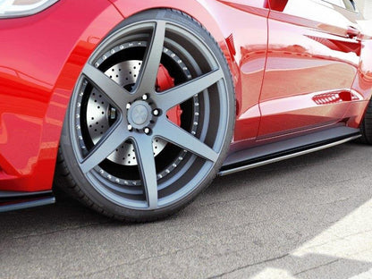 Maxton Design Side Skirts Diffusers Ford Mustang Mk6 (2014-2017)