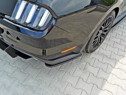 Maxton Design Rear Side Splitters Ford Mustang GT Mk6
