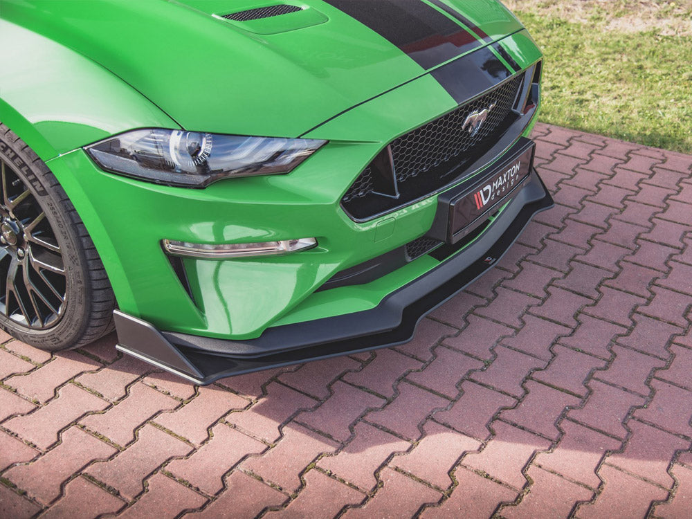 Maxton Design Street PRO Front Splitter V.2 Ford Mustang GT Mk6 Facelift