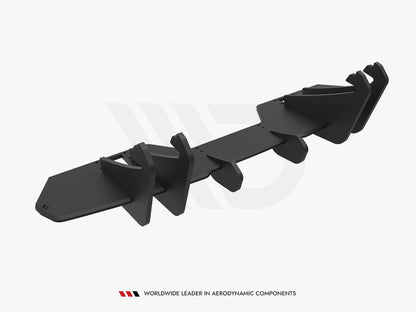 Maxton Design Street PRO Rear Diffuser Ford Mustang GT Mk6 Facelift