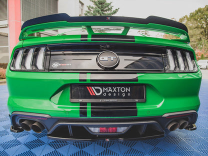 Maxton Design Central Rear Splitter Ford Mustang GT Mk6 Facelift (2017-)