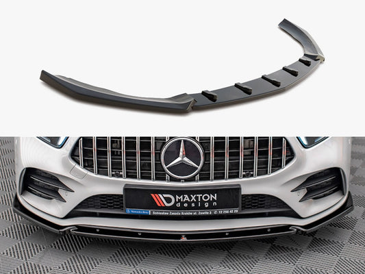 Maxton Design Front Splitter V.4 Mercedes A35 AMG / AMG-Line W177