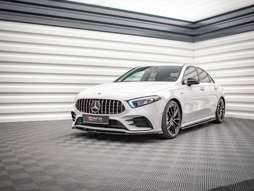 Maxton Design Front Splitter V.4 Mercedes A35 AMG / AMG-Line W177