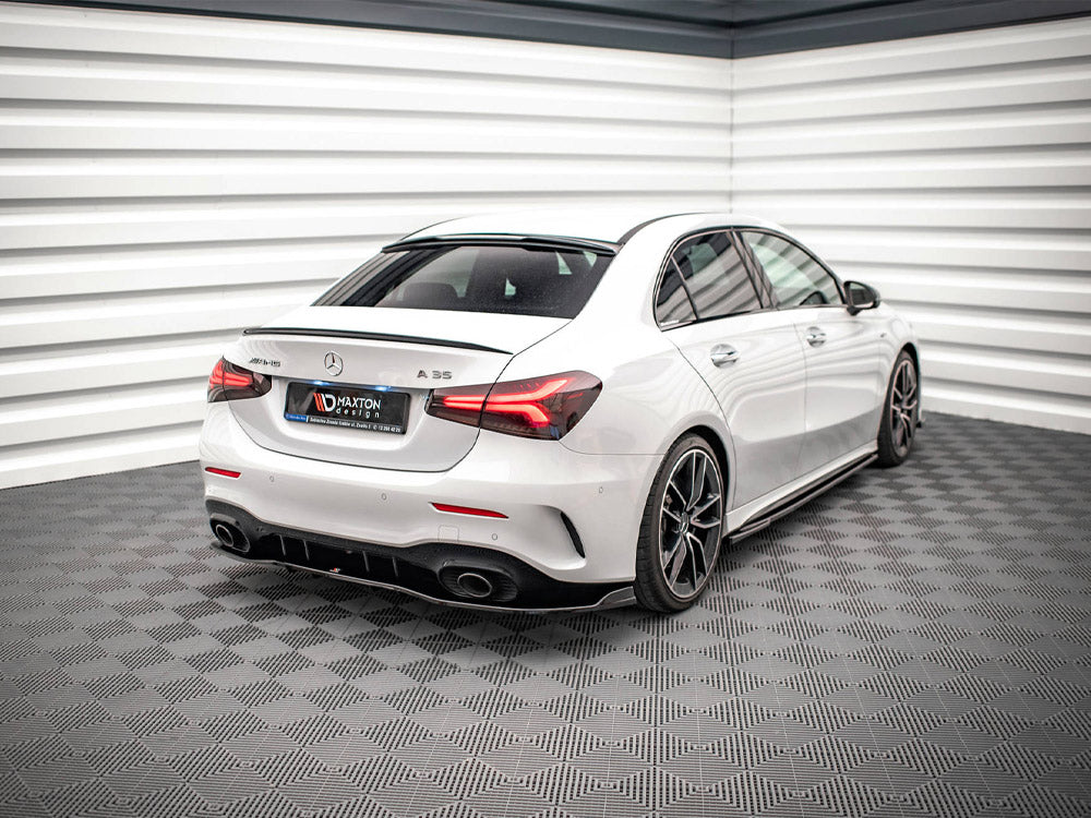 Maxton Design Rear Window Extension Mercedes A AMG-Line / A35 Sedan V177