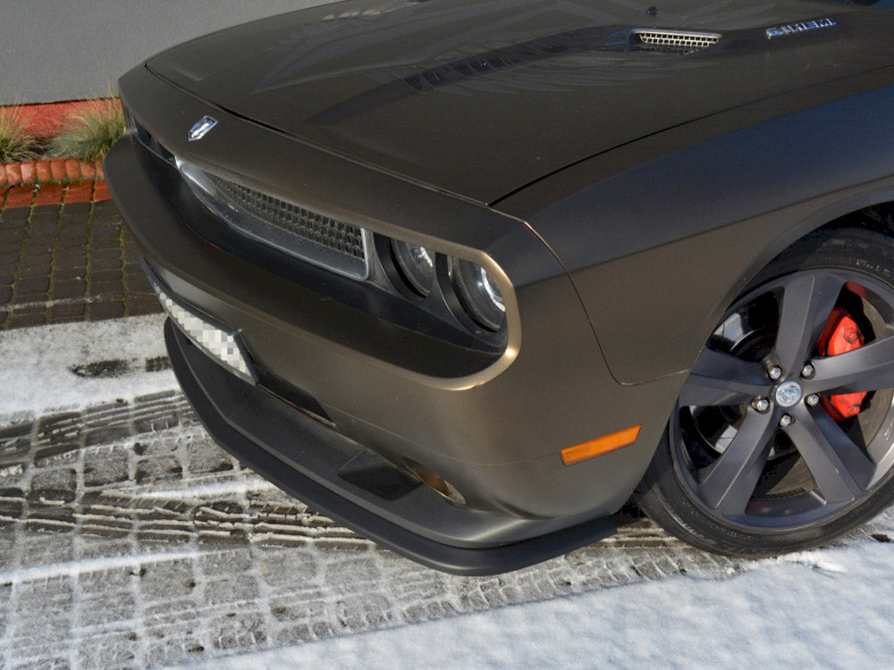 Maxton Design Front Splitter Dodge Challenger Mk3 PHASE-1 SRT8 Coupe