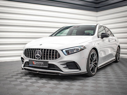 Maxton Design Front Splitter V.5 Mercedes A35 AMG / AMG-Line W177