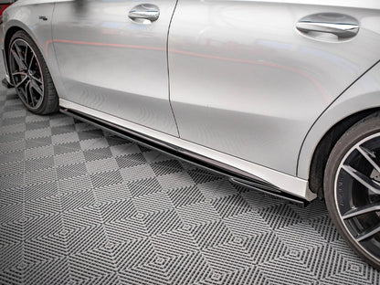 Maxton Design Side Skirts Diffusers V.2 Mercedes A35 AMG / AMG-Line W177