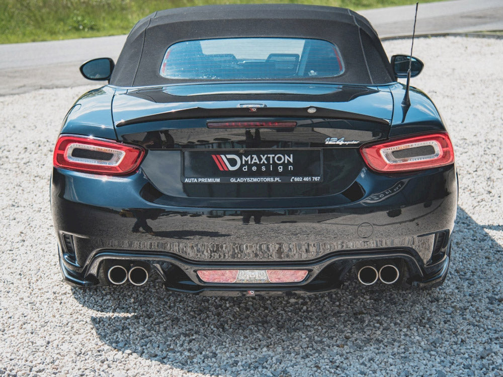 Maxton Design Rear Splitter Abarth 124 Spider