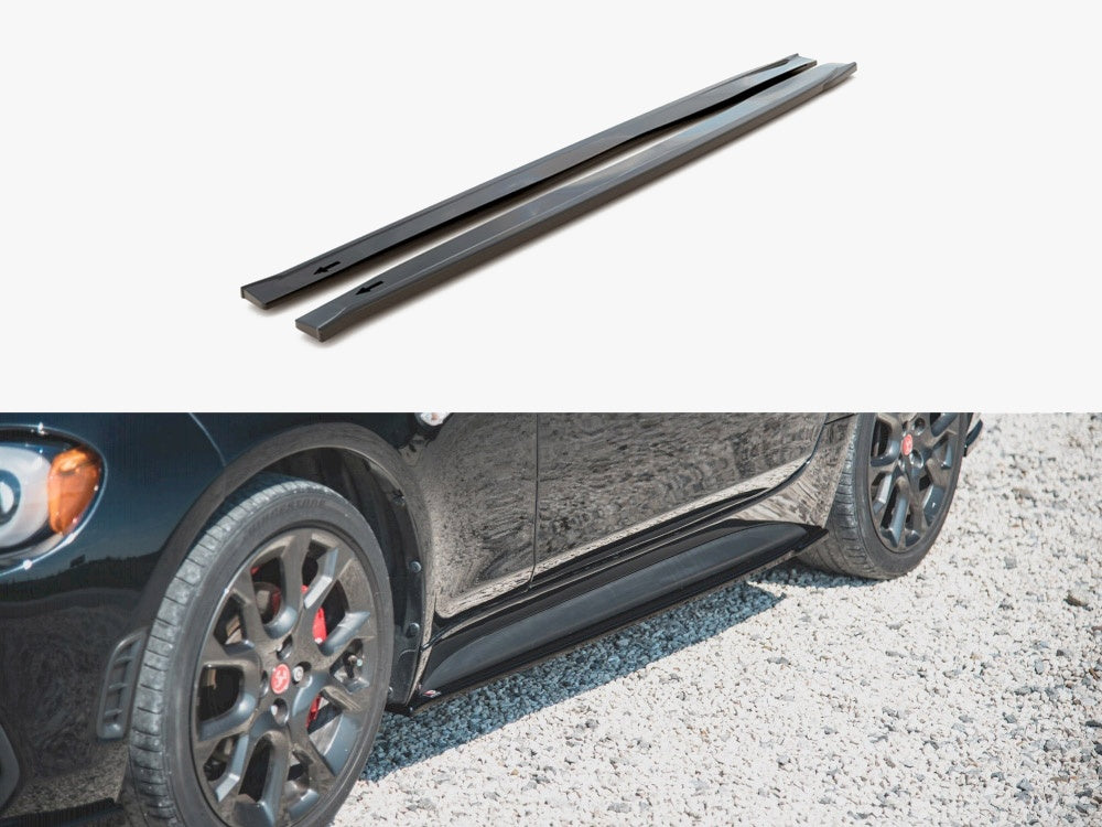 Maxton Design Side Skirts Diffusers Abarth 124 Spider