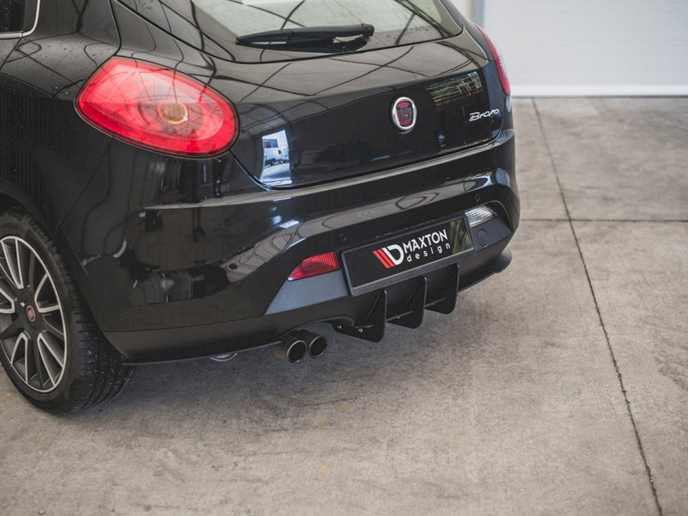 Maxton Design Rear Diffuser Fiat Bravo Sport MK2 (2007-2014)