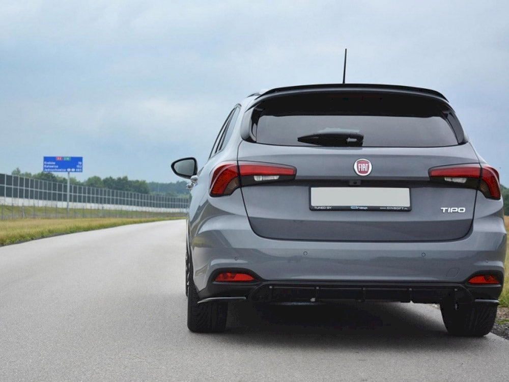 Maxton Design Rear Side Splitters Fiat Tipo S-Design - Carbon Look