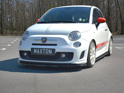 Maxton Design Front Splitter V.2 Abarth 500 Mk1