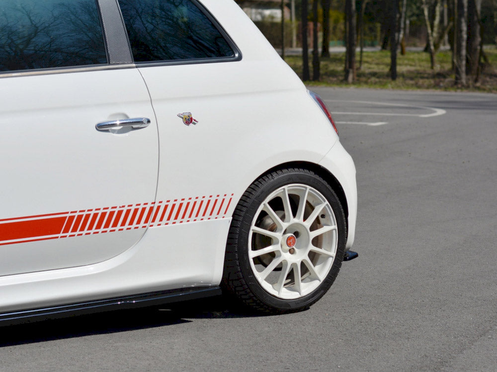 Maxton Design Rear Side Splitters V.1 Abarth 500 Mk1