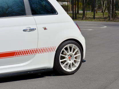 Maxton Design Rear Side Splitters V.1 Abarth 500 Mk1