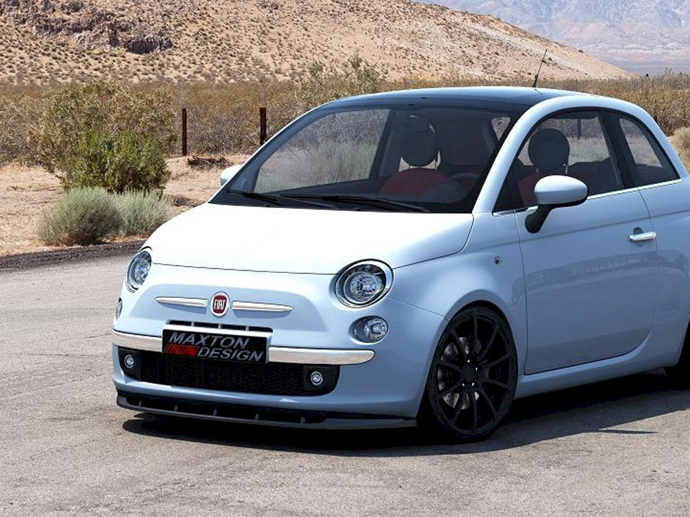 Maxton Design Front Splitter V.1 Fiat 500 Pre-facelift (2007-2014)
