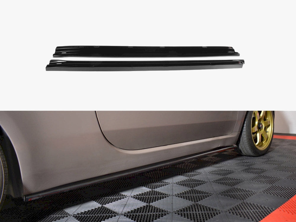 Maxton Design Side Skirts Splitters Fiat 500 Pre-Facelift (2007-2014)