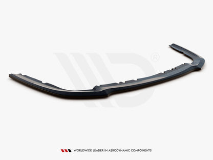 Maxton Design Central Rear Splitter Ford Mondeo Estate Platinum Mk5 Facelift - Textured
