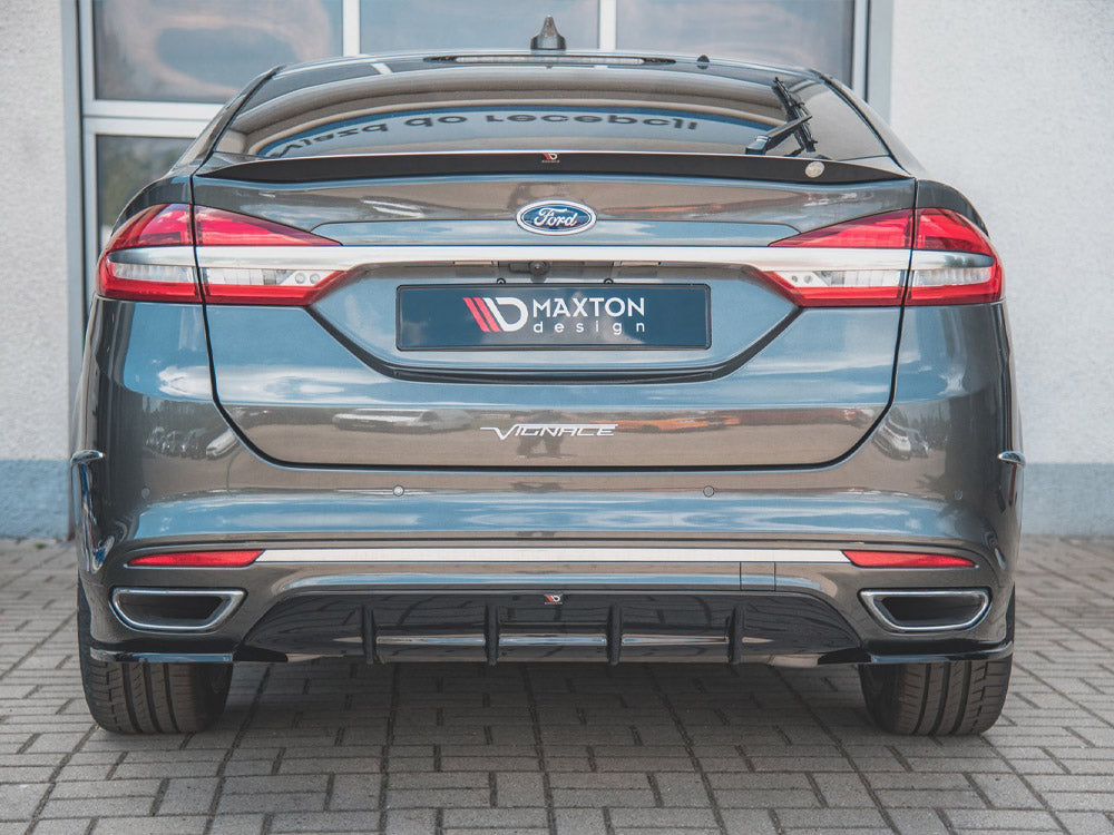 Maxton Design Rear Valance Ford Mondeo Vignale Mk5 Facelift - Textured