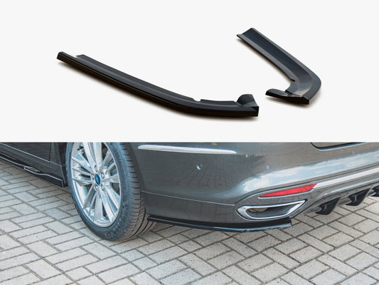 Maxton Design Rear Side Splitters Ford Mondeo Vignale Mk5 Facelift