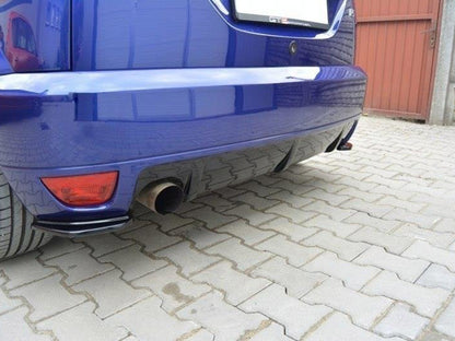 Maxton Design Rear Side Splitters Ford Focus MK1 RS - Textured